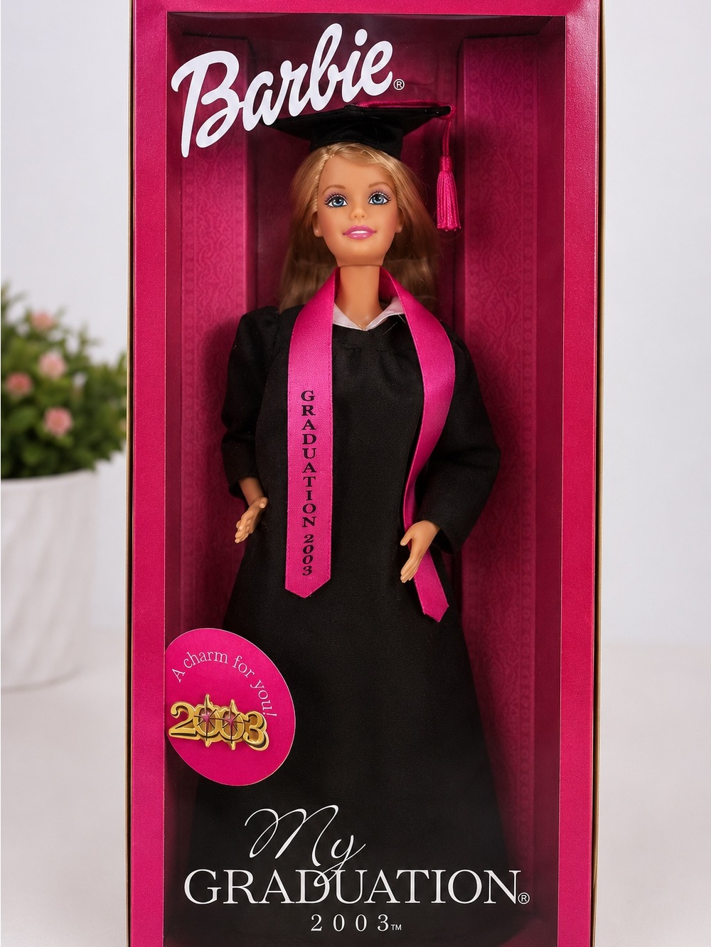 Barbie My Graduation 2003 Doll 🎓 New in Box w/ Charm